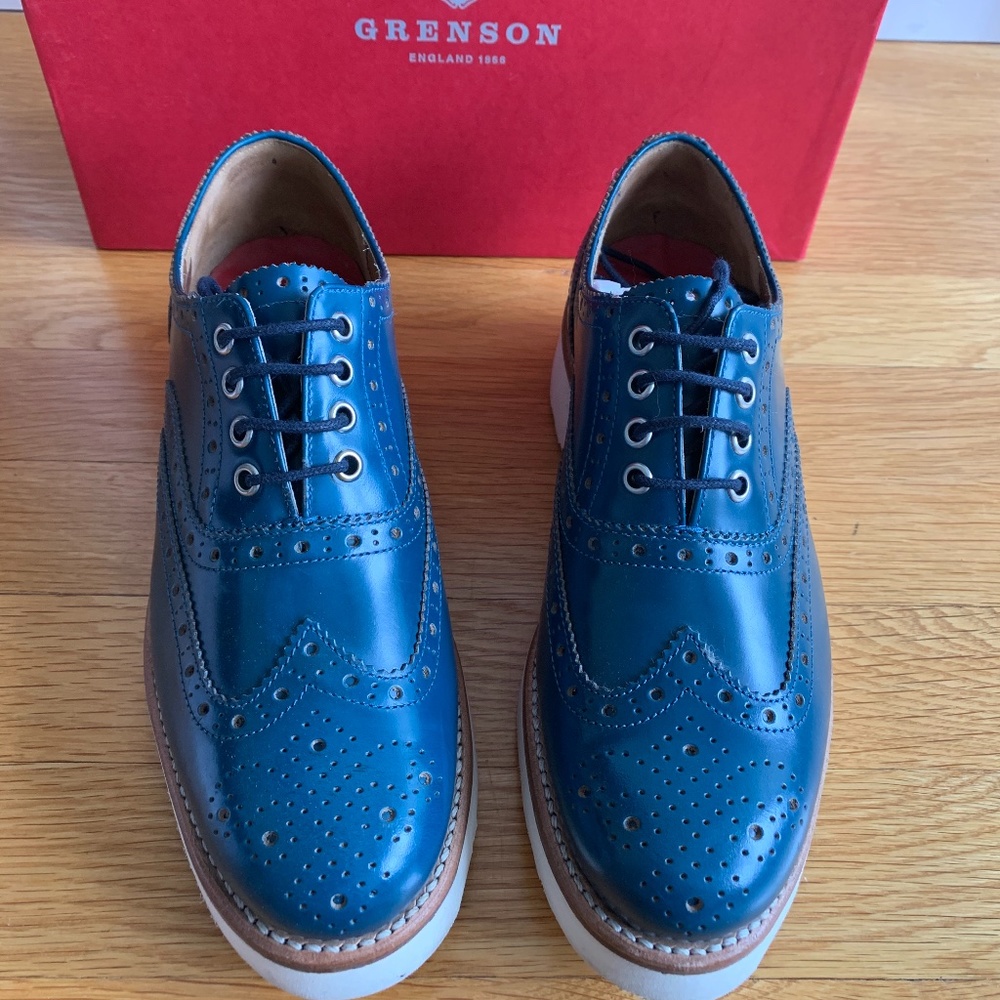 Grenson Emily Platform Oxford